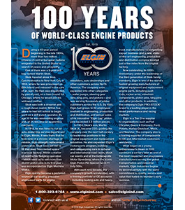 100 Years of World-Class Engine Products