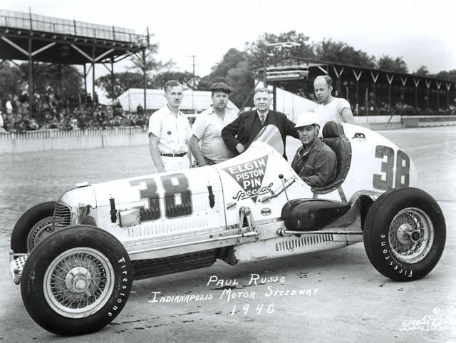Elgin Piston Pin Special was one of the 1940 Indy 500 entrants from Elgin Industries